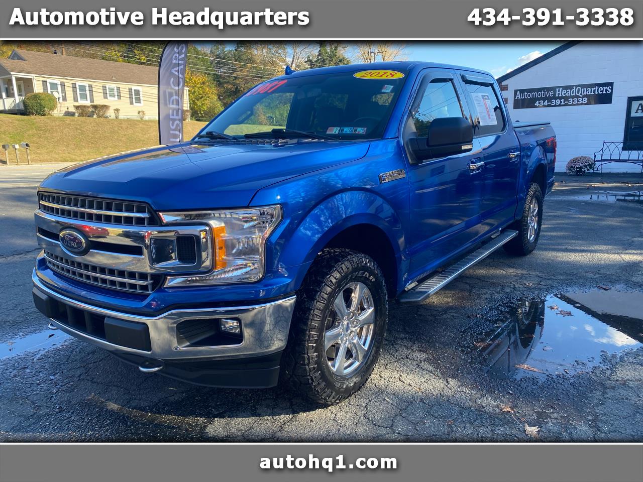 2018 Ford F-150 XLT SuperCrew 5.5-ft. Bed 4WD