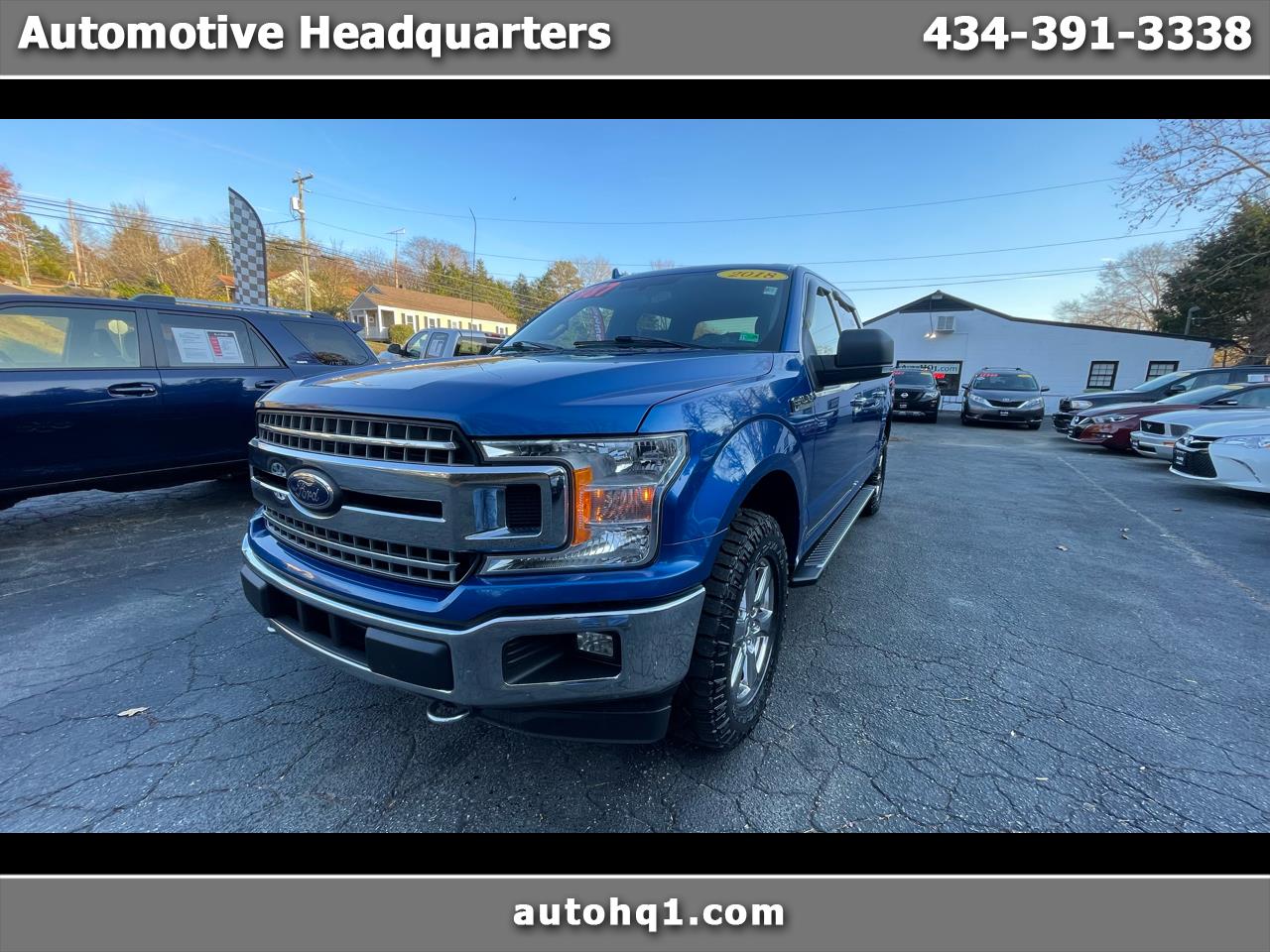 2018 Ford F-150 XLT SuperCrew 5.5-ft. Bed 4WD
