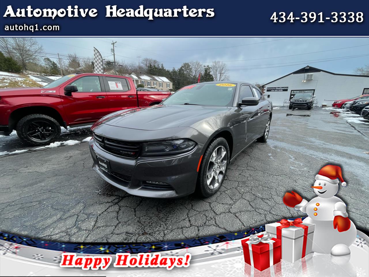 2016 Dodge Charger SXT AWD