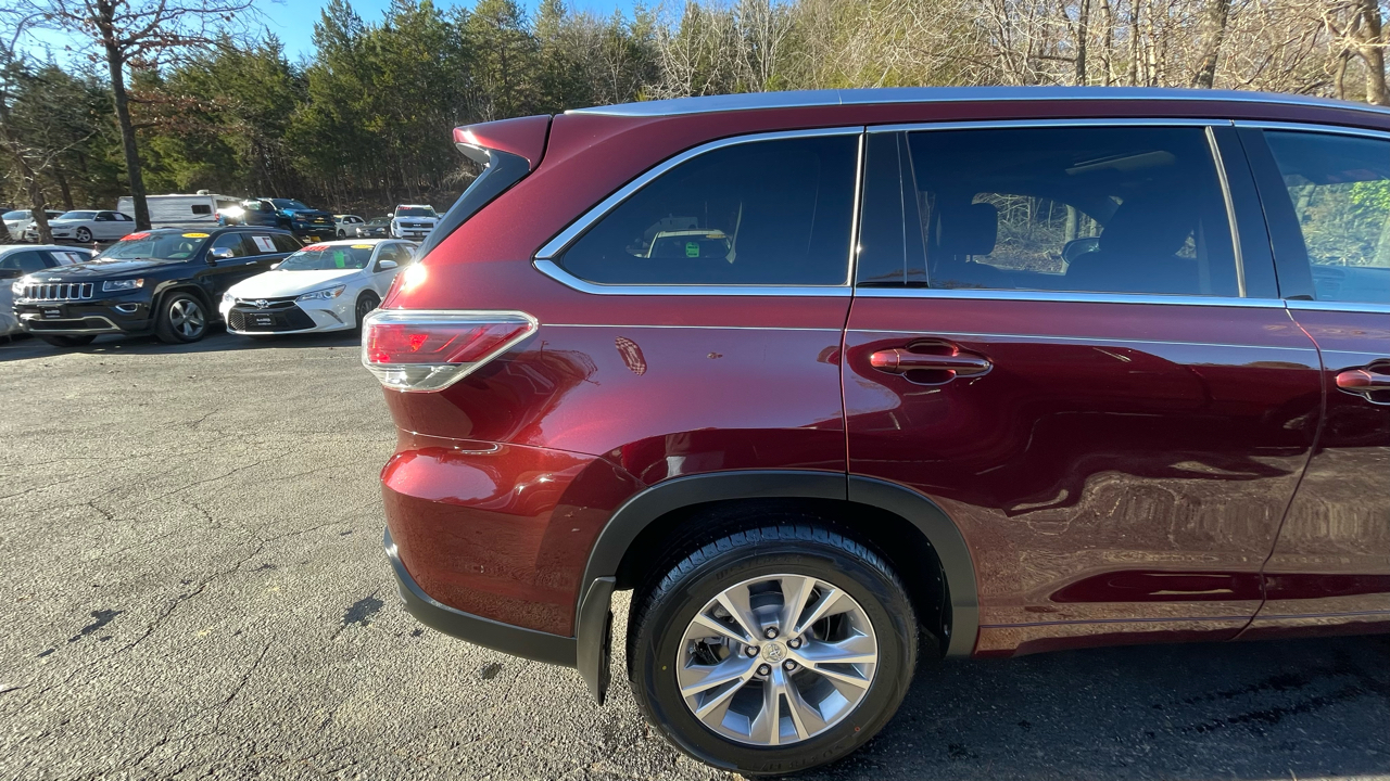 Toyota Highlander XLE AWD V6 2014