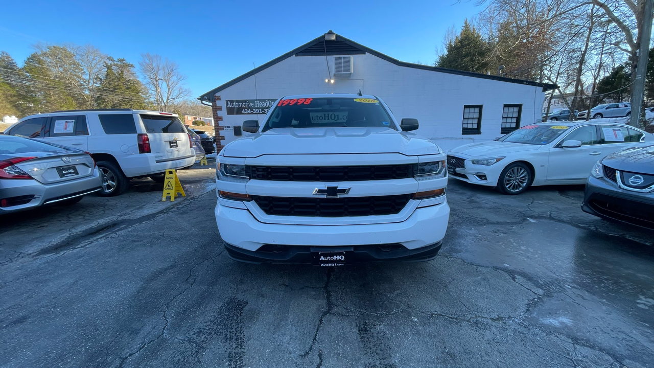 Chevrolet Silverado 1500 Work Truck Double Cab 4WD 2018