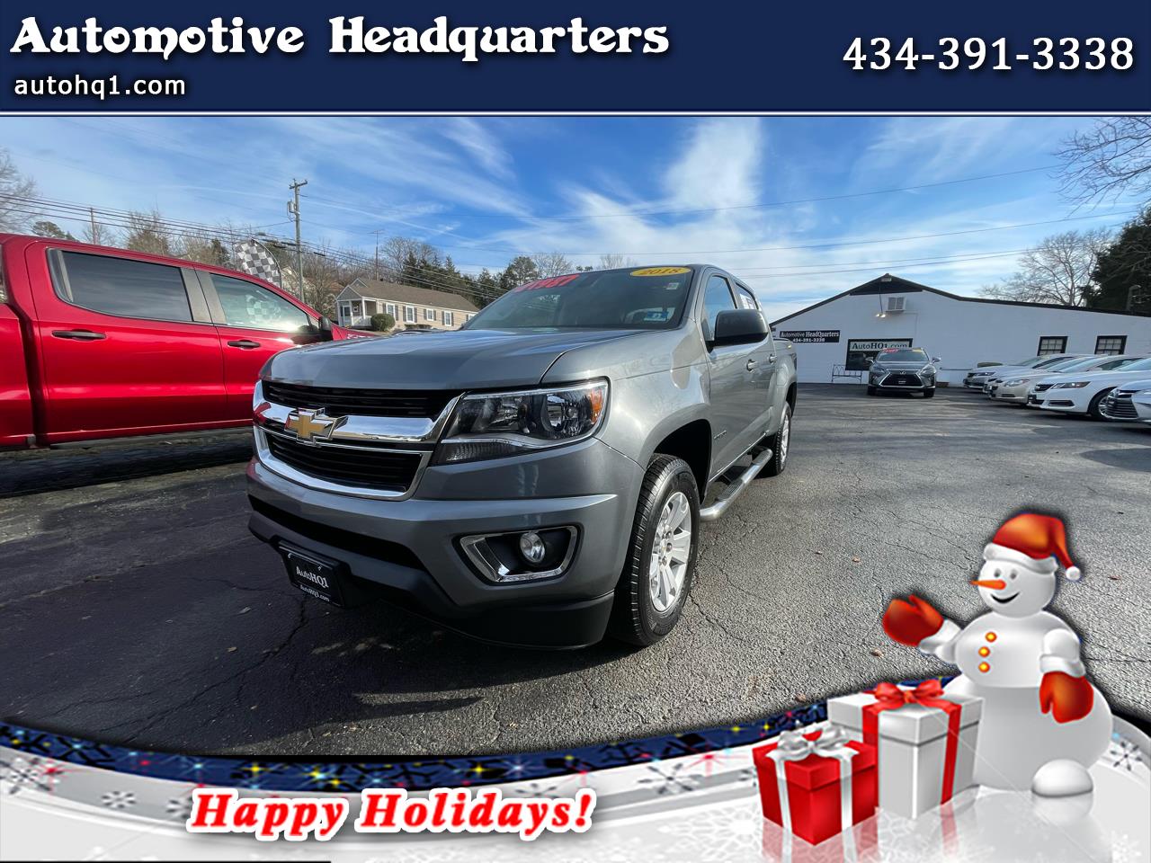 Chevrolet Colorado LT Crew Cab 4WD Long Box 2018