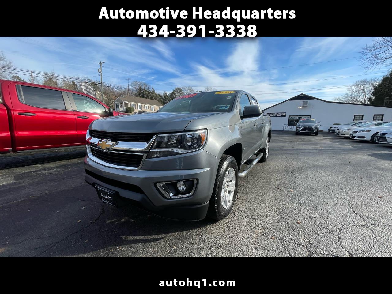 2018 Chevrolet Colorado LT Crew Cab 4WD Long Box