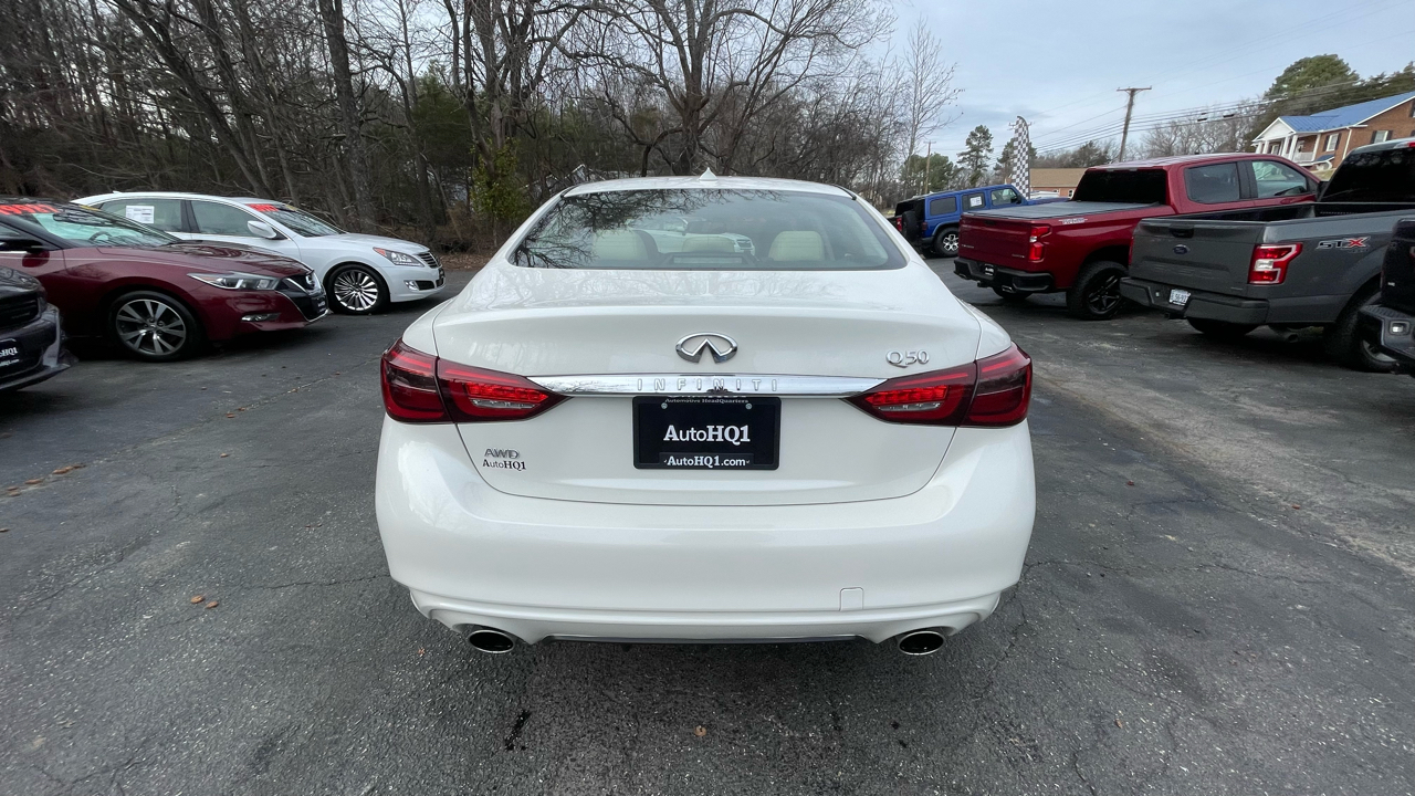 Infiniti Q50 3.0t LUXE AWD 2019