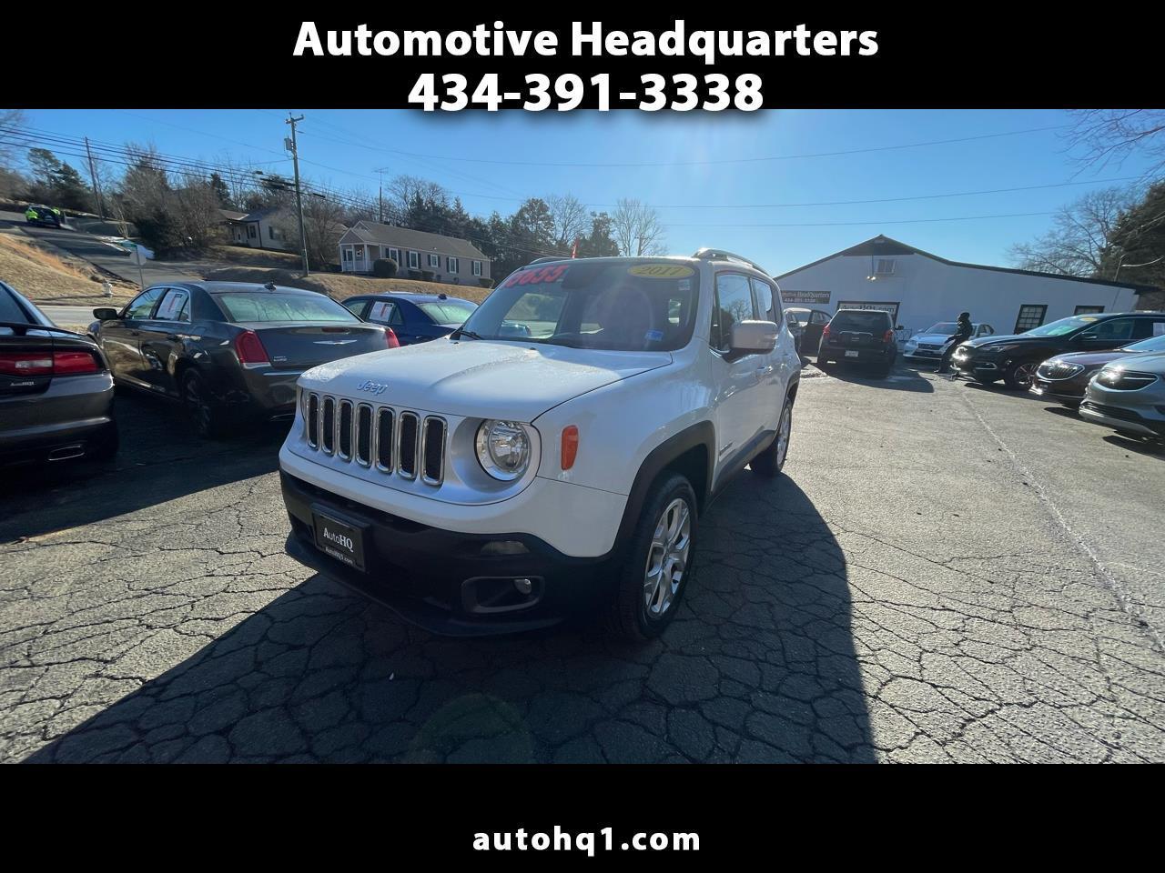 2017 Jeep Renegade Limited 4WD