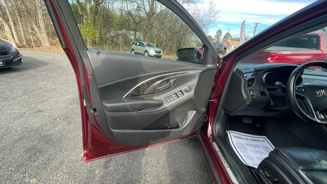 Buick LaCrosse Leather Package 2016