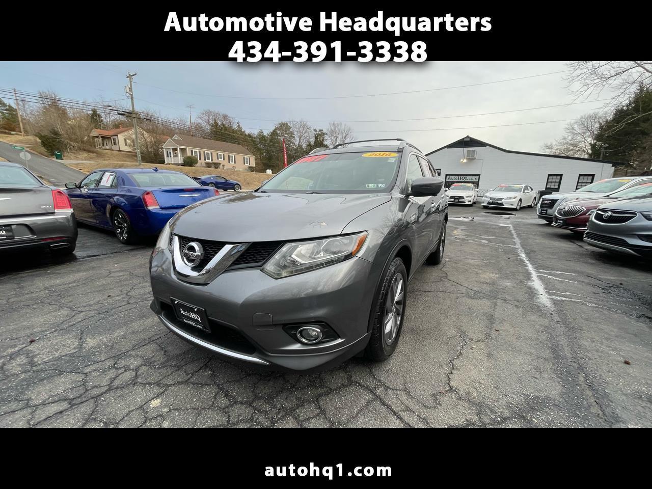 2016 Nissan Rogue SL AWD