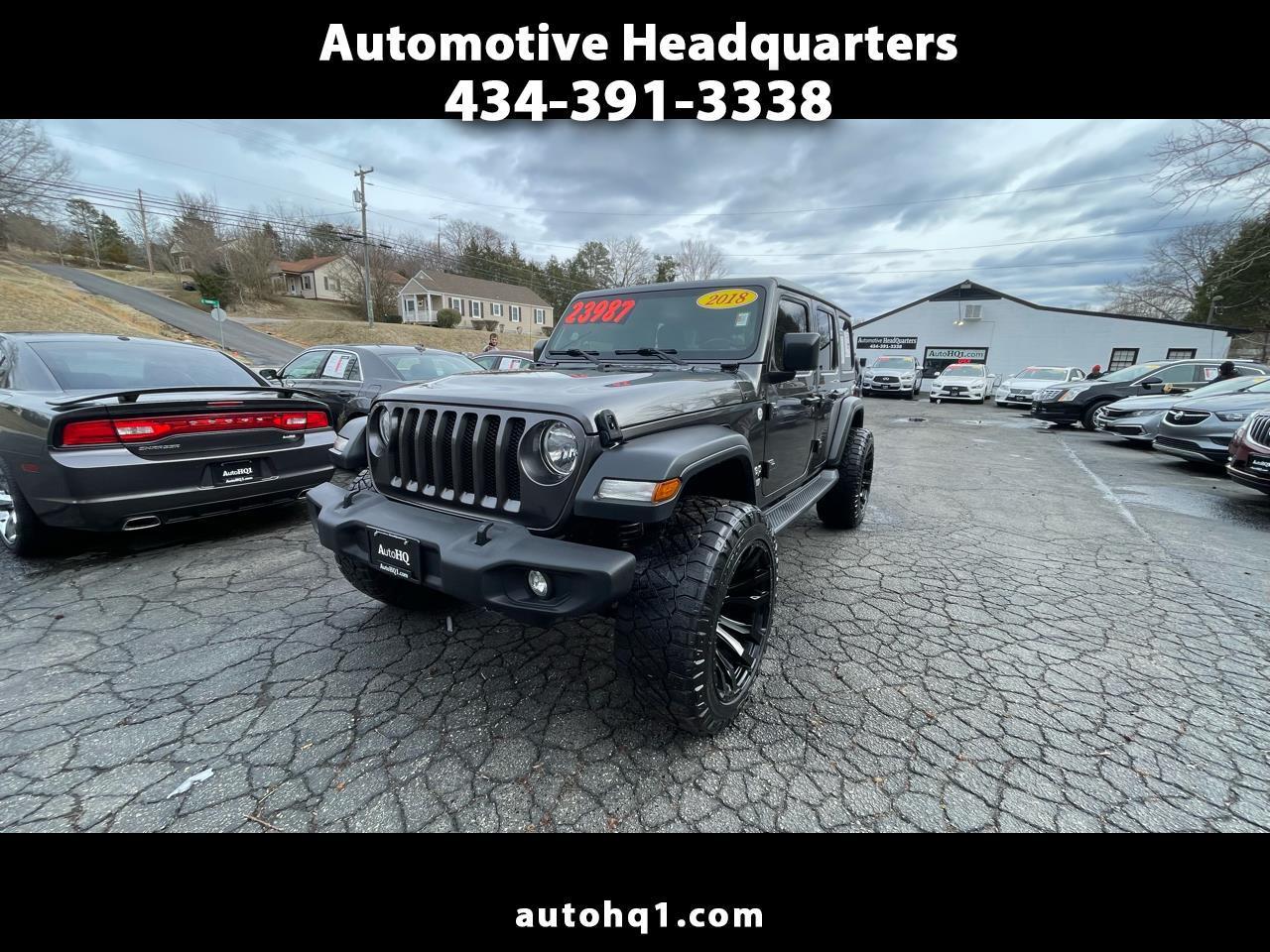 2018 Jeep Wrangler Unlimited Sport