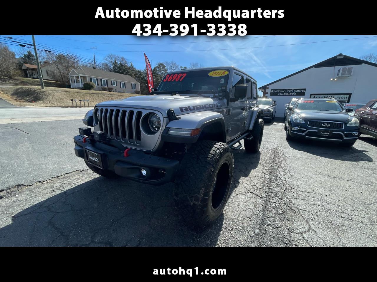 2018 Jeep Wrangler Unlimited Rubicon