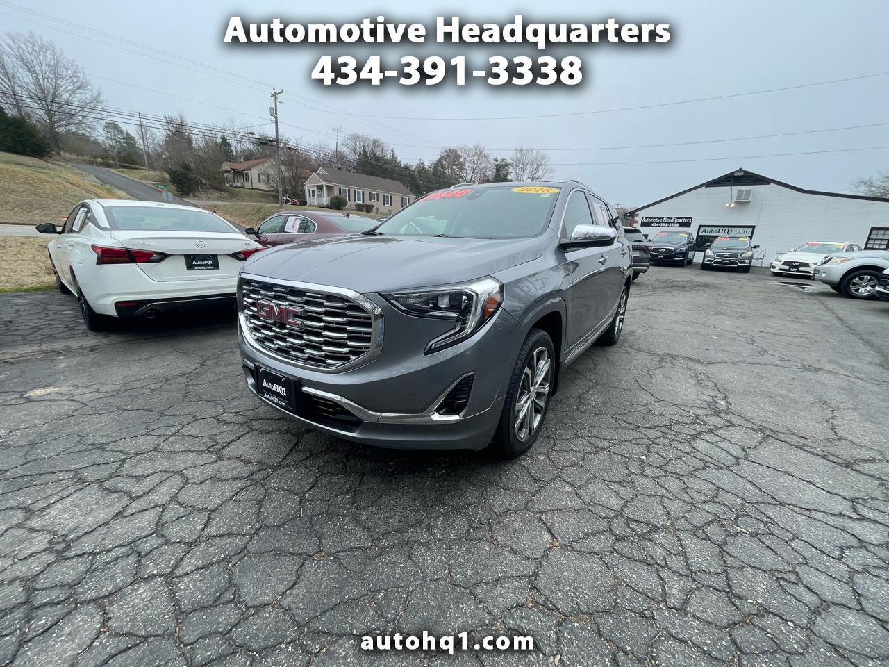 2018 GMC Terrain Denali AWD