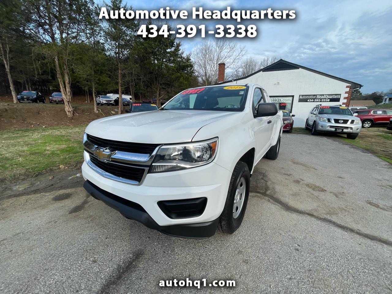 Chevrolet Colorado Work Truck Ext. Cab 2WD 2019