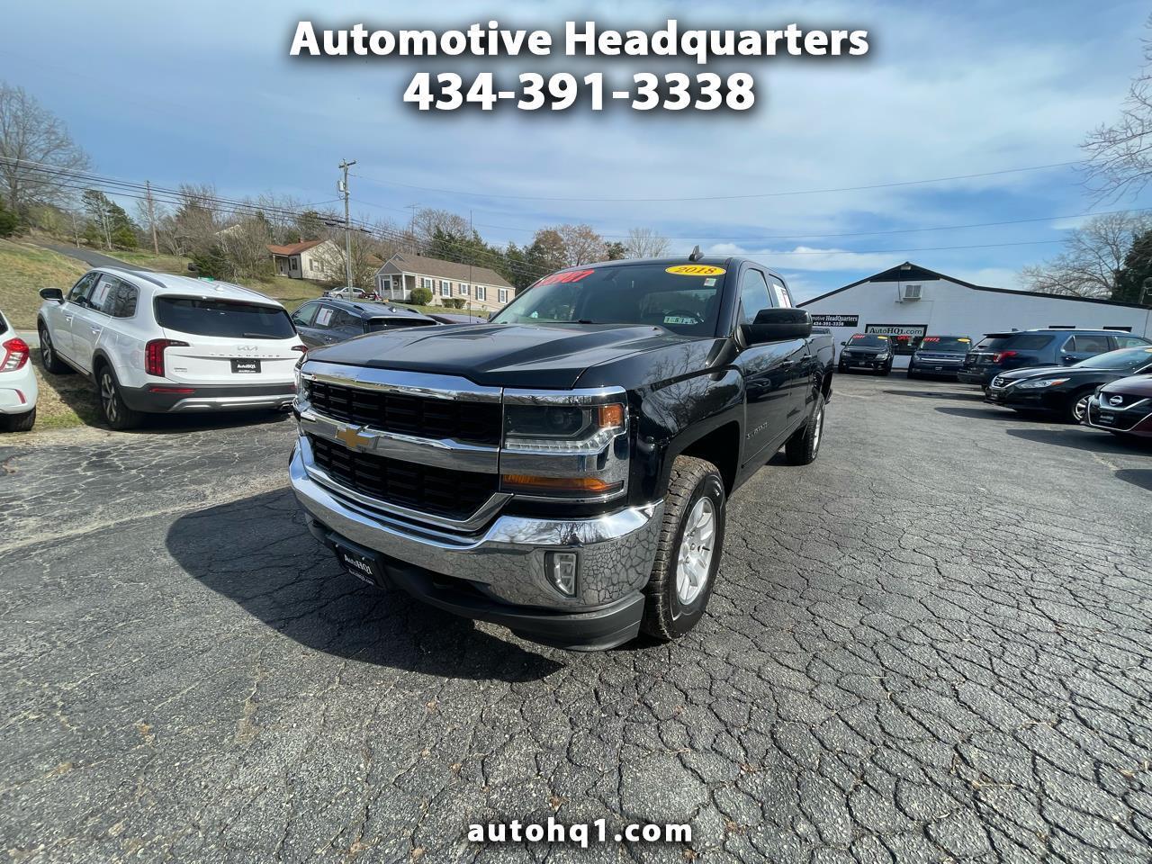 2018 Chevrolet Silverado 1500 LT Double Cab 4WD