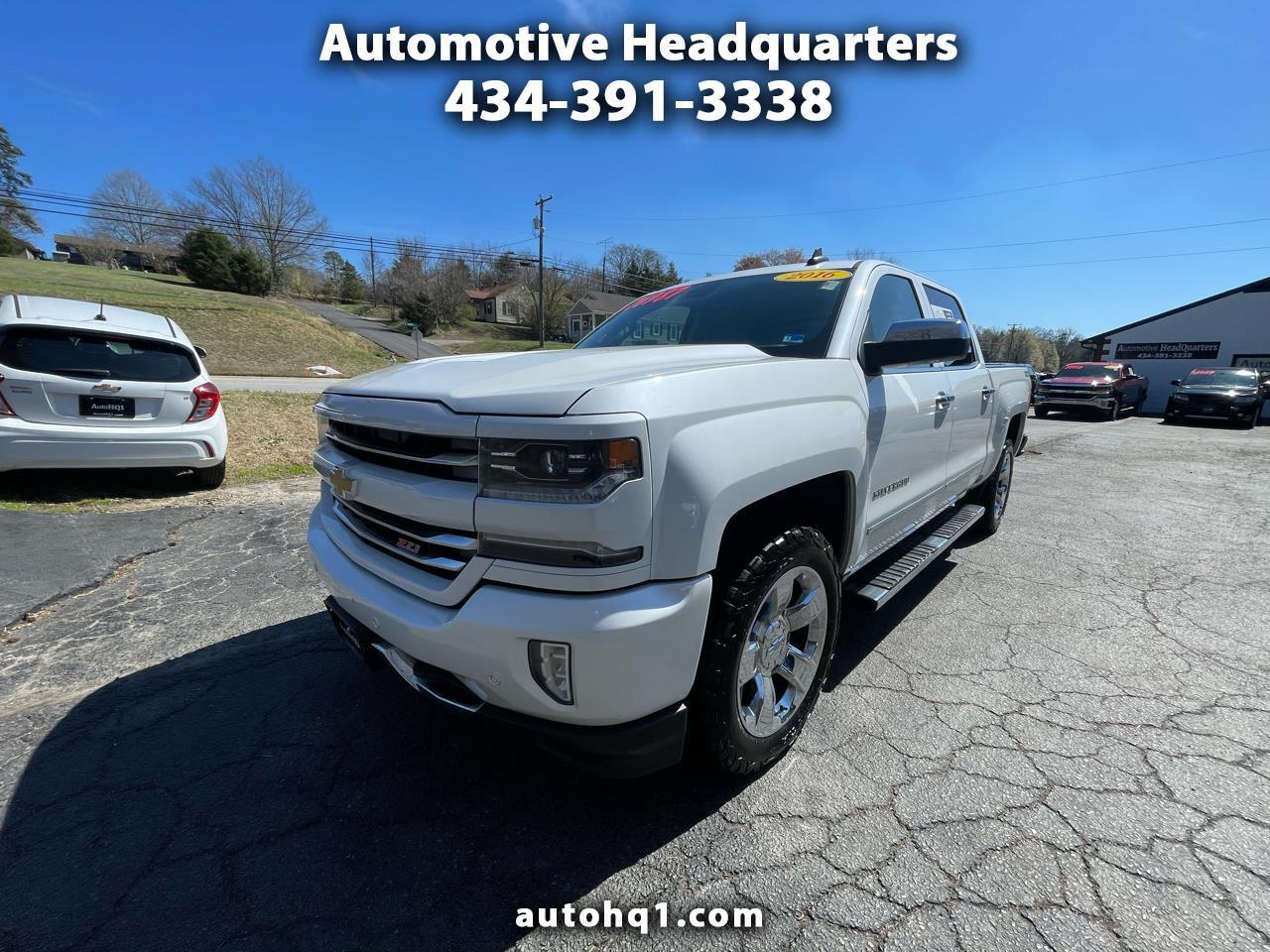 2016 Chevrolet Silverado 1500 LTZ Crew Cab 4WD