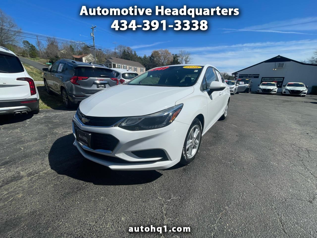 2018 Chevrolet Cruze LT Auto