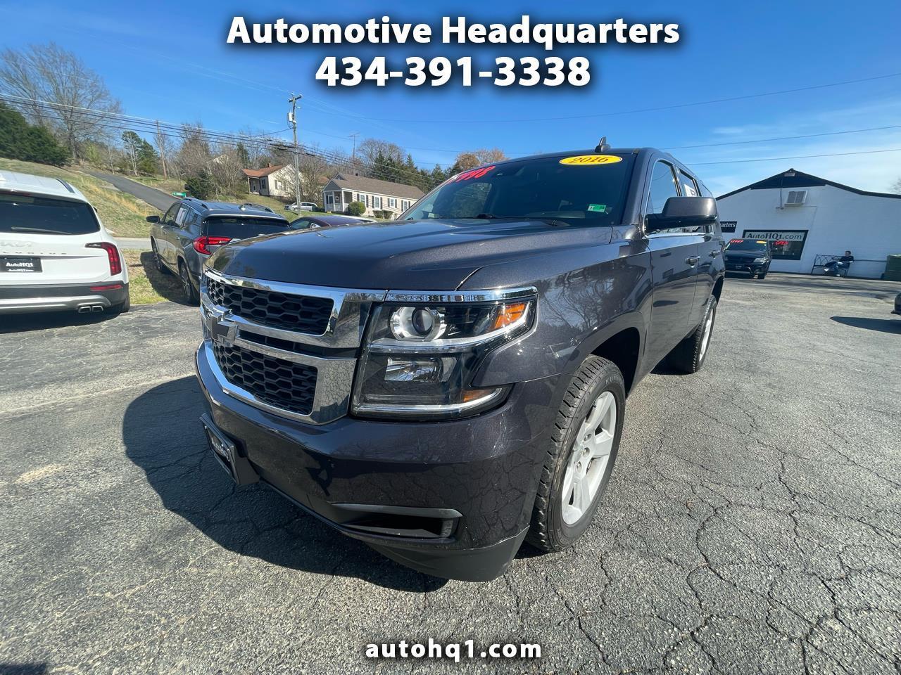 2016 Chevrolet Tahoe LT 4WD