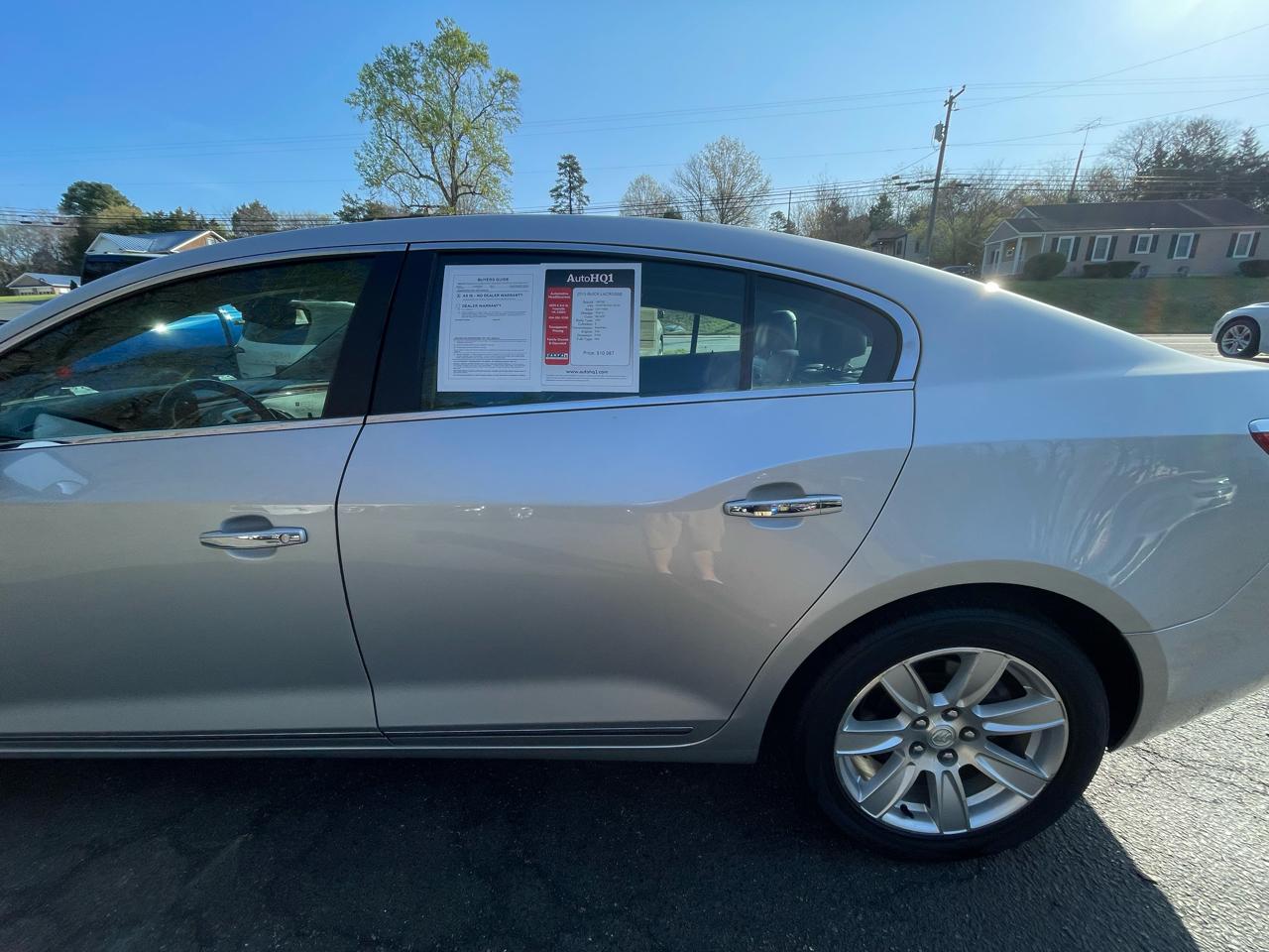 Buick LaCrosse Leather Package 2013