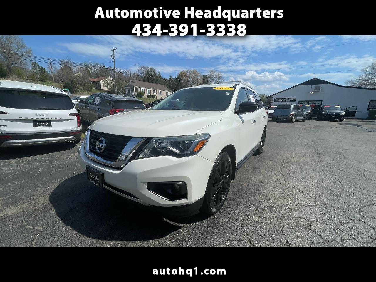 2017 Nissan Pathfinder Platinum 4WD
