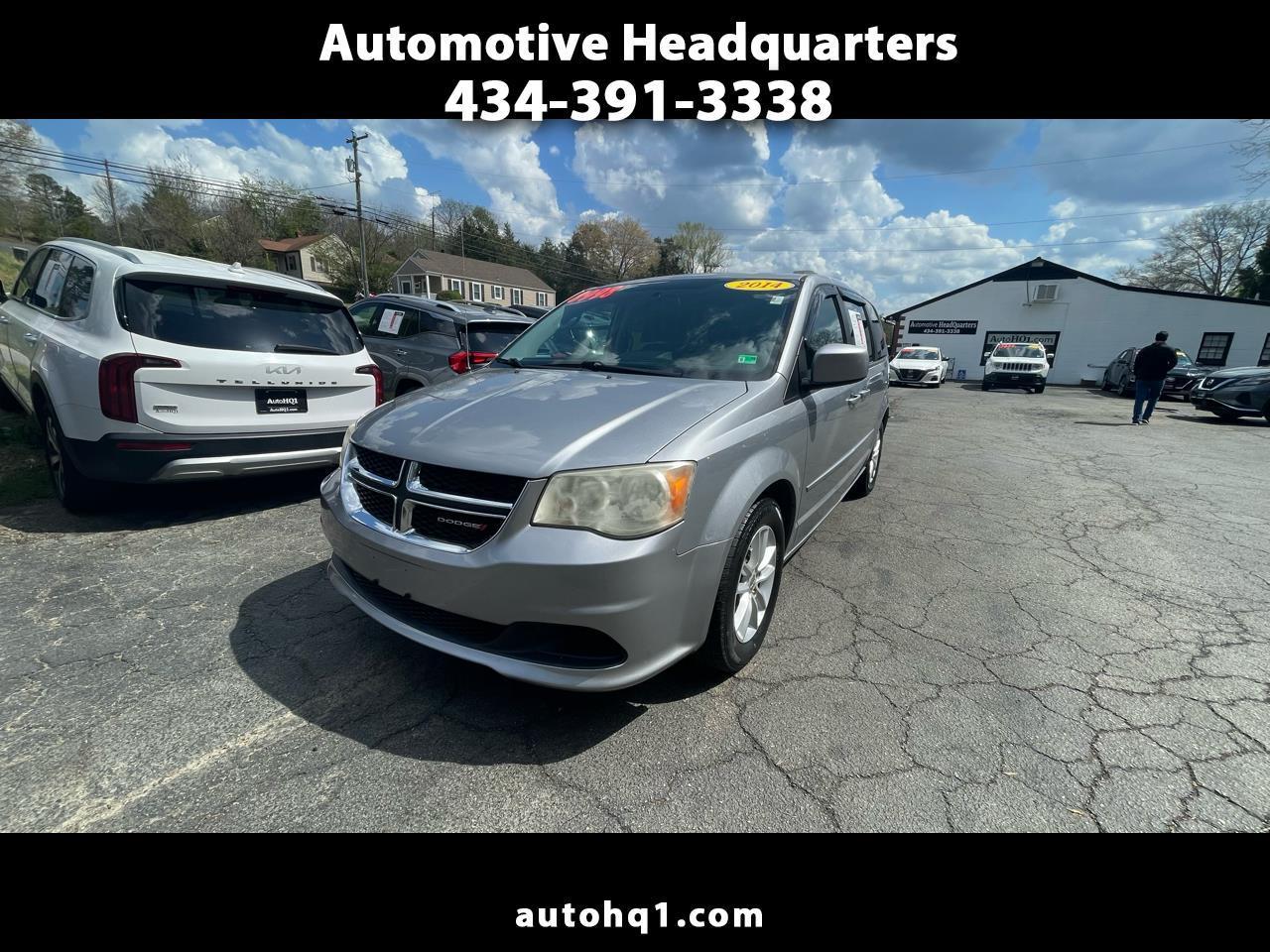 2014 Dodge Grand Caravan SXT