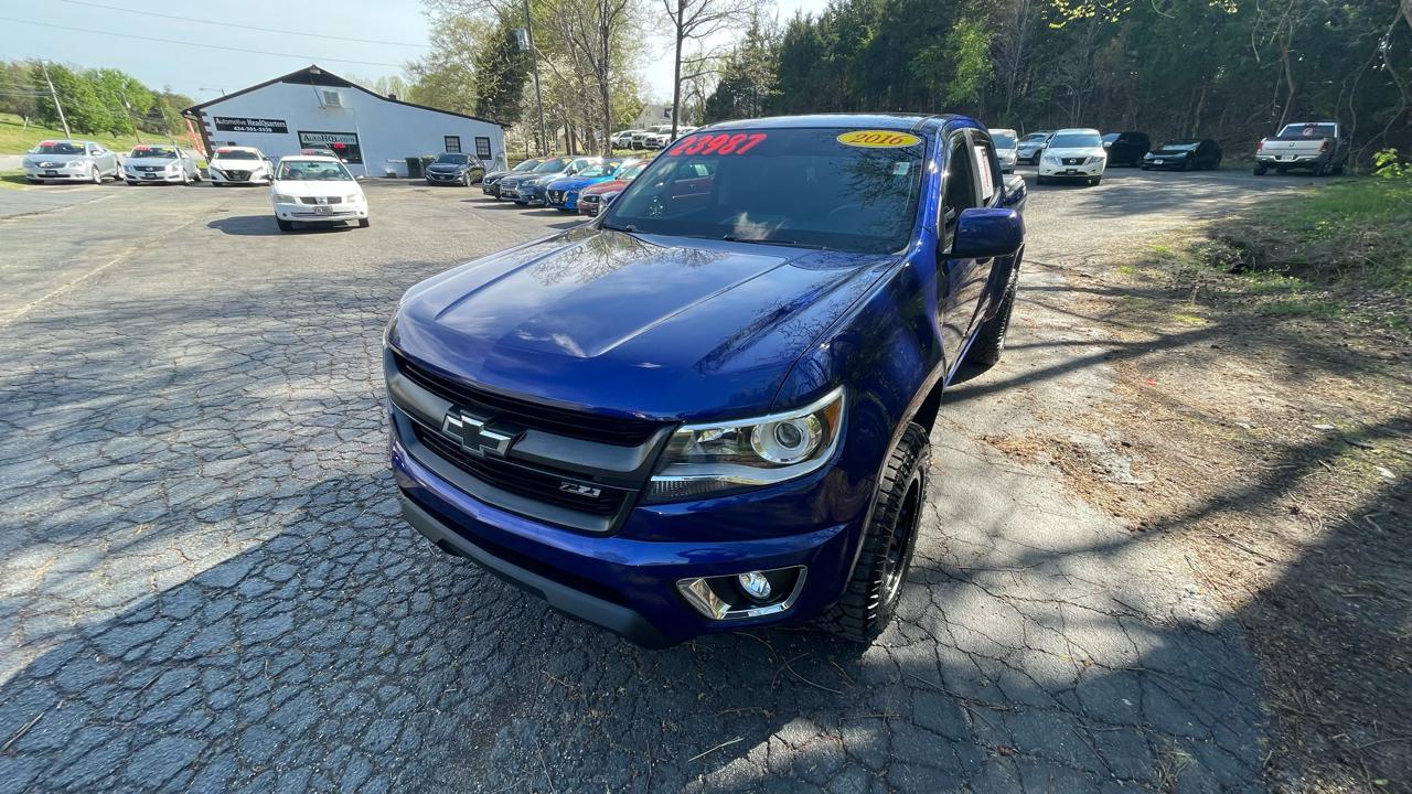 Chevrolet Colorado Z71 Crew Cab 4WD Long Box 2016