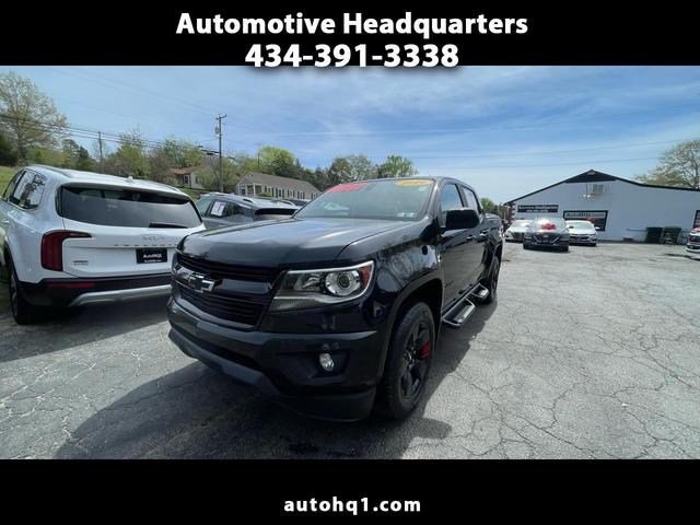 Black 2019 Chevrolet Colorado LT Crew Cab LB 4WD Pickup Truck Four-Wheel Drive 8-Speed Automatic