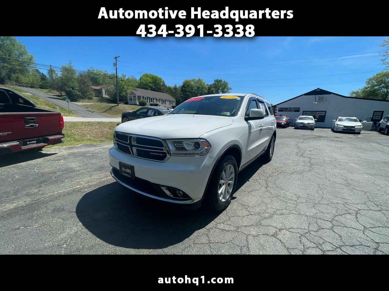 2020 Dodge Durango SXT AWD