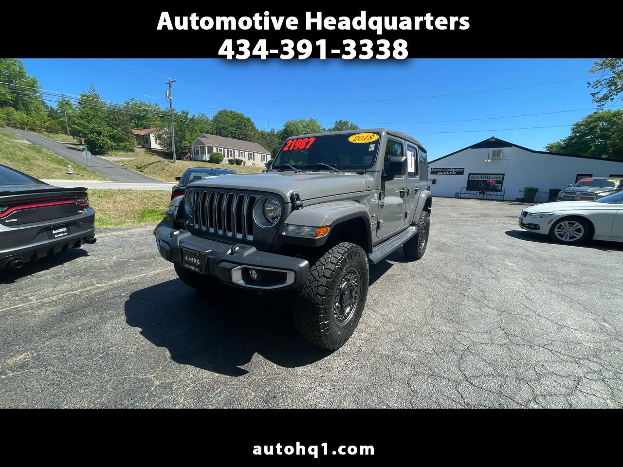 Jeep Wrangler Unlimited Sahara 2018