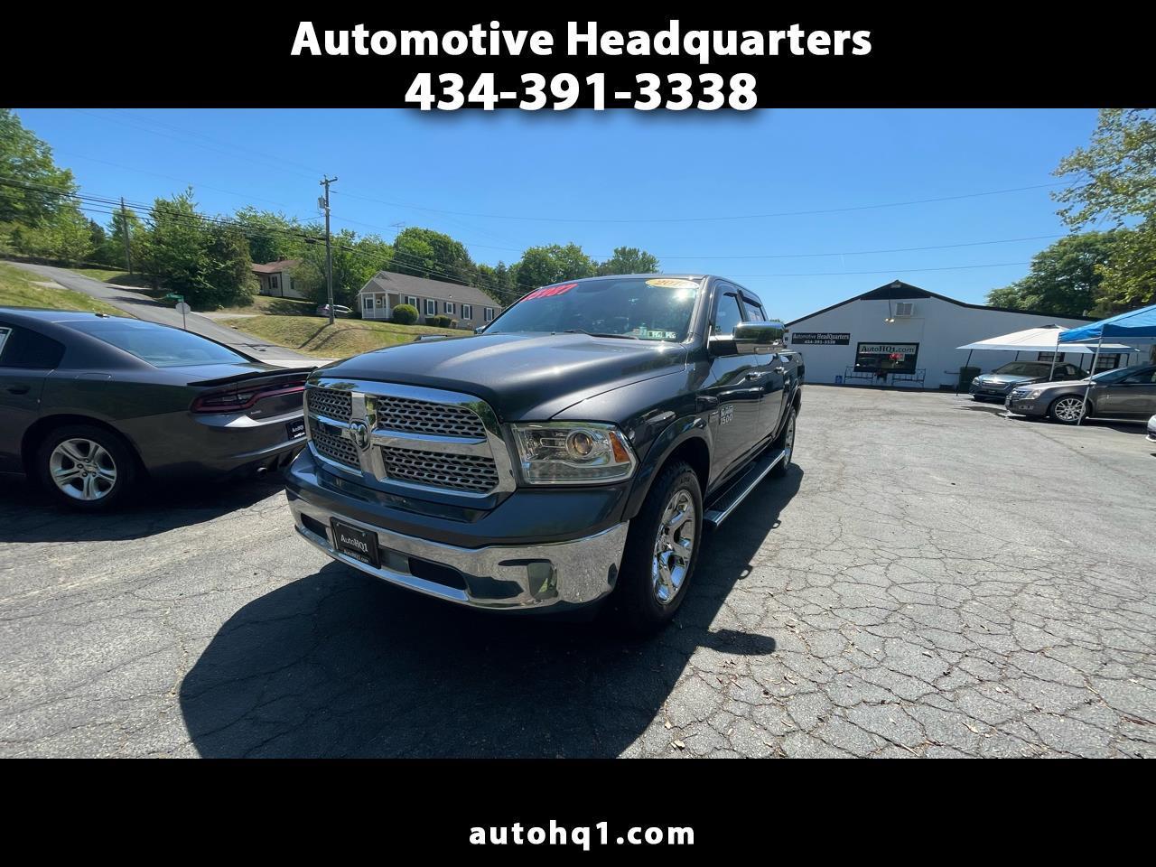 RAM 1500 Laramie Crew Cab SWB 4WD 2016