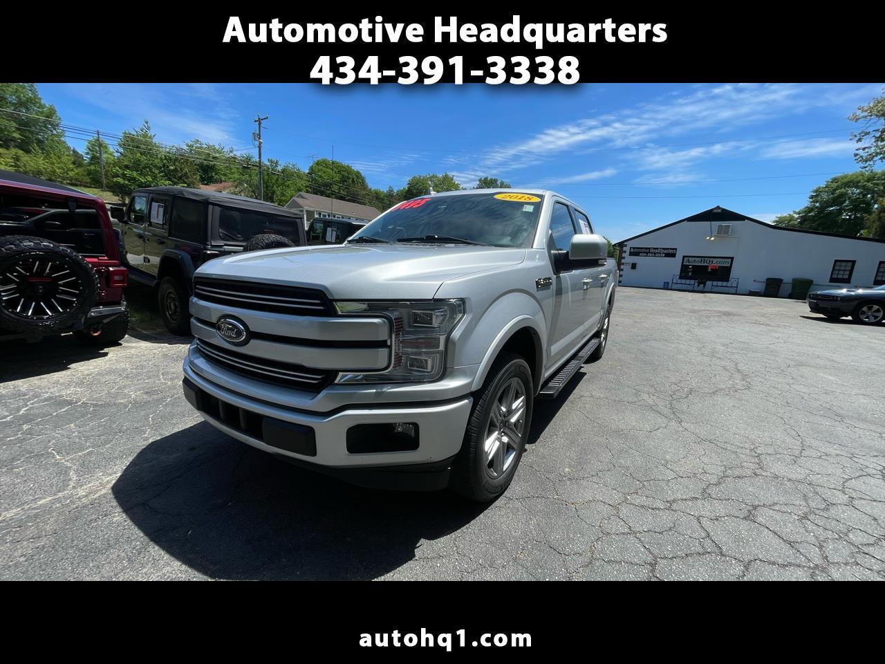 Ford F-150 Lariat SuperCrew 5.5-ft. Bed 4WD 2018