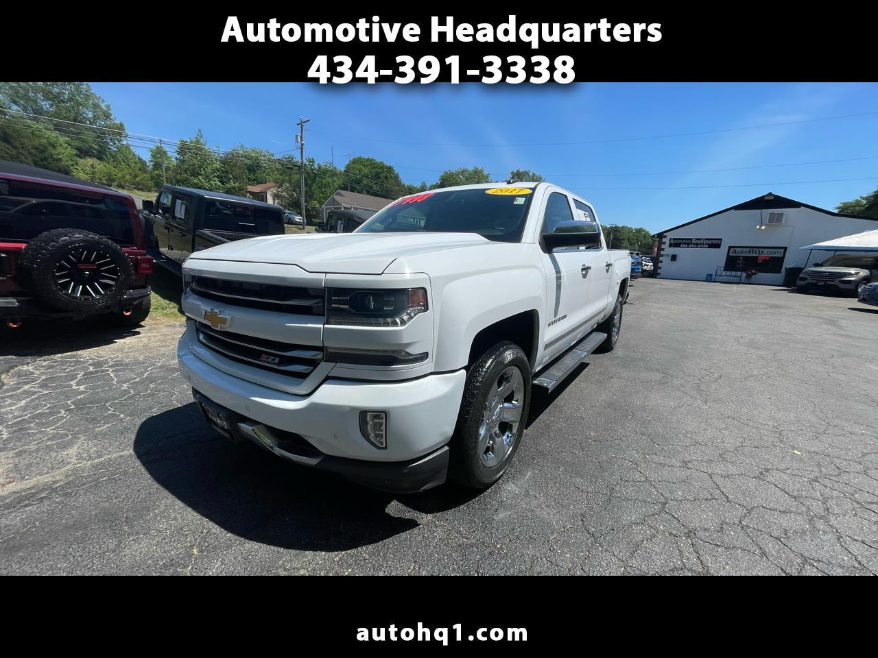 2017 Chevrolet Silverado 1500 LTZ Crew Cab 4WD