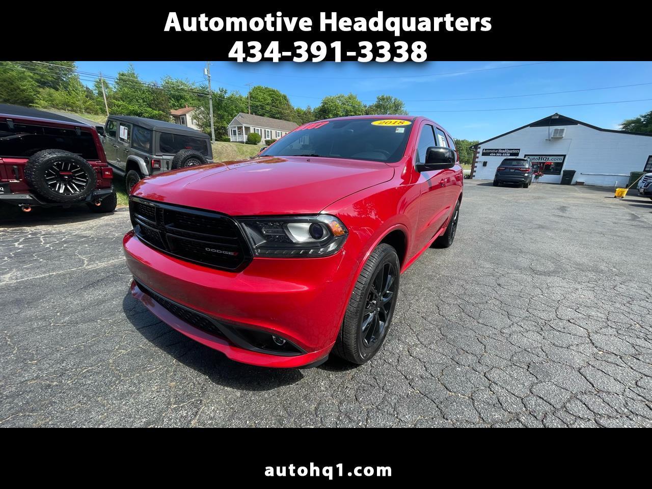 Dodge Durango SXT AWD 2018