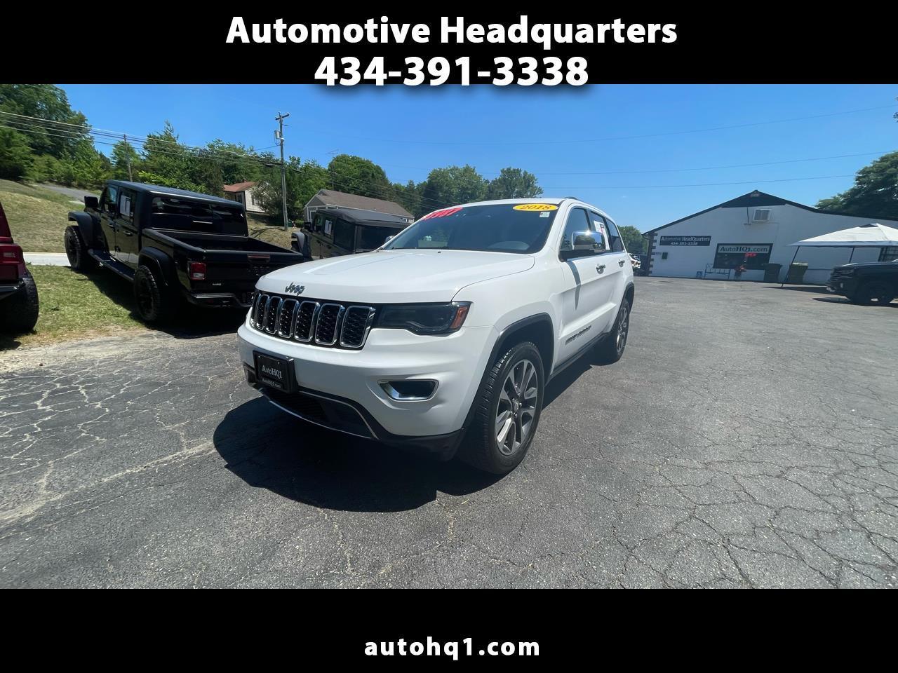 Jeep Grand Cherokee Limited 4WD 2018