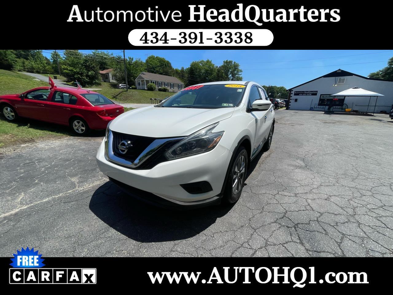 2018 Nissan Murano S AWD