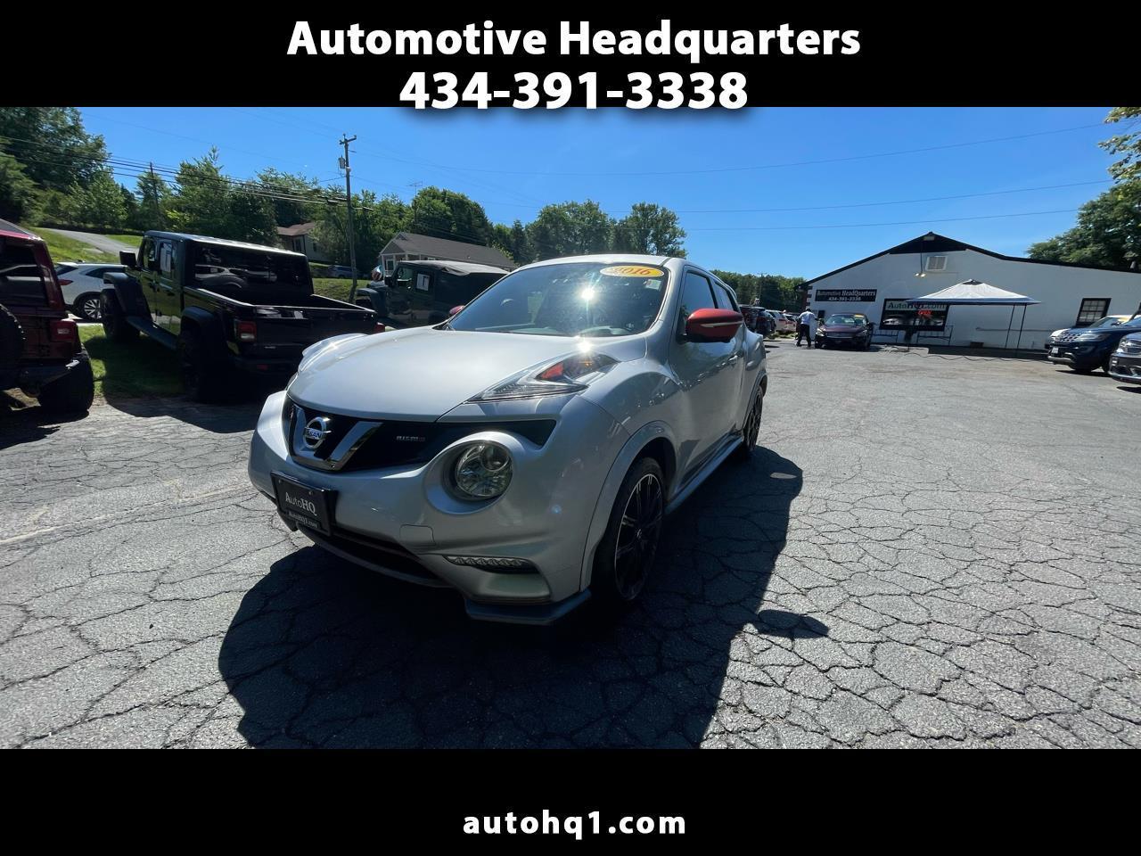 2016 Nissan Juke NISMO AWD CVT's photo