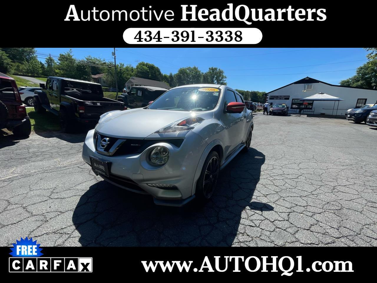 2016 Nissan Juke S AWD