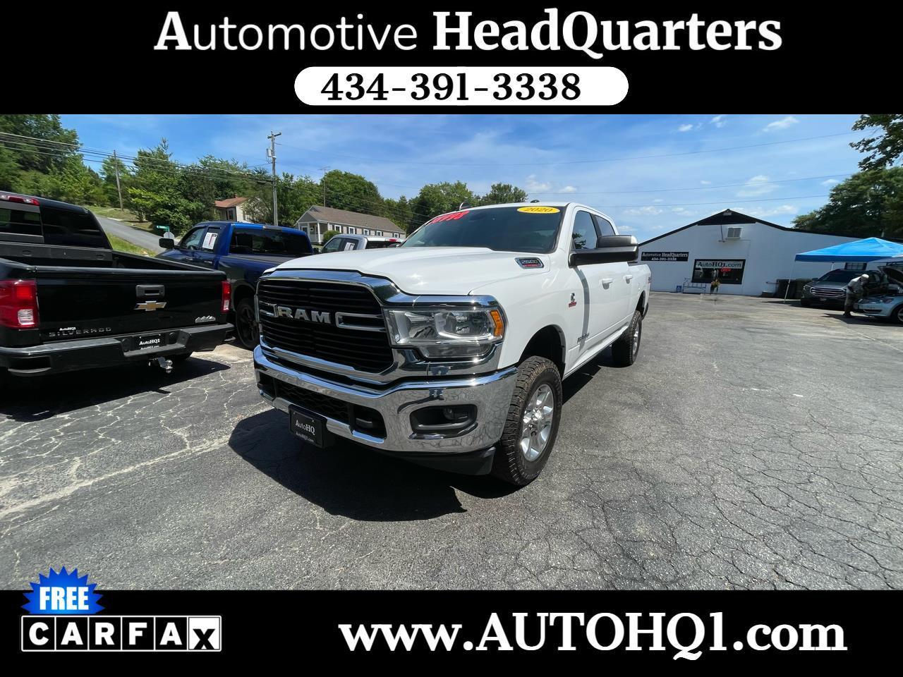 2020 RAM 2500 Big Horn Crew Cab 4WD