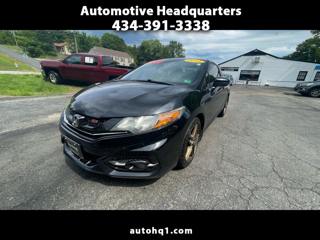 2015 Honda Civic Si Coupe 6-Speed MT