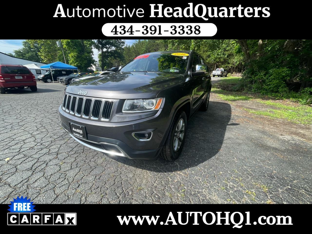 2016 Jeep Grand Cherokee 