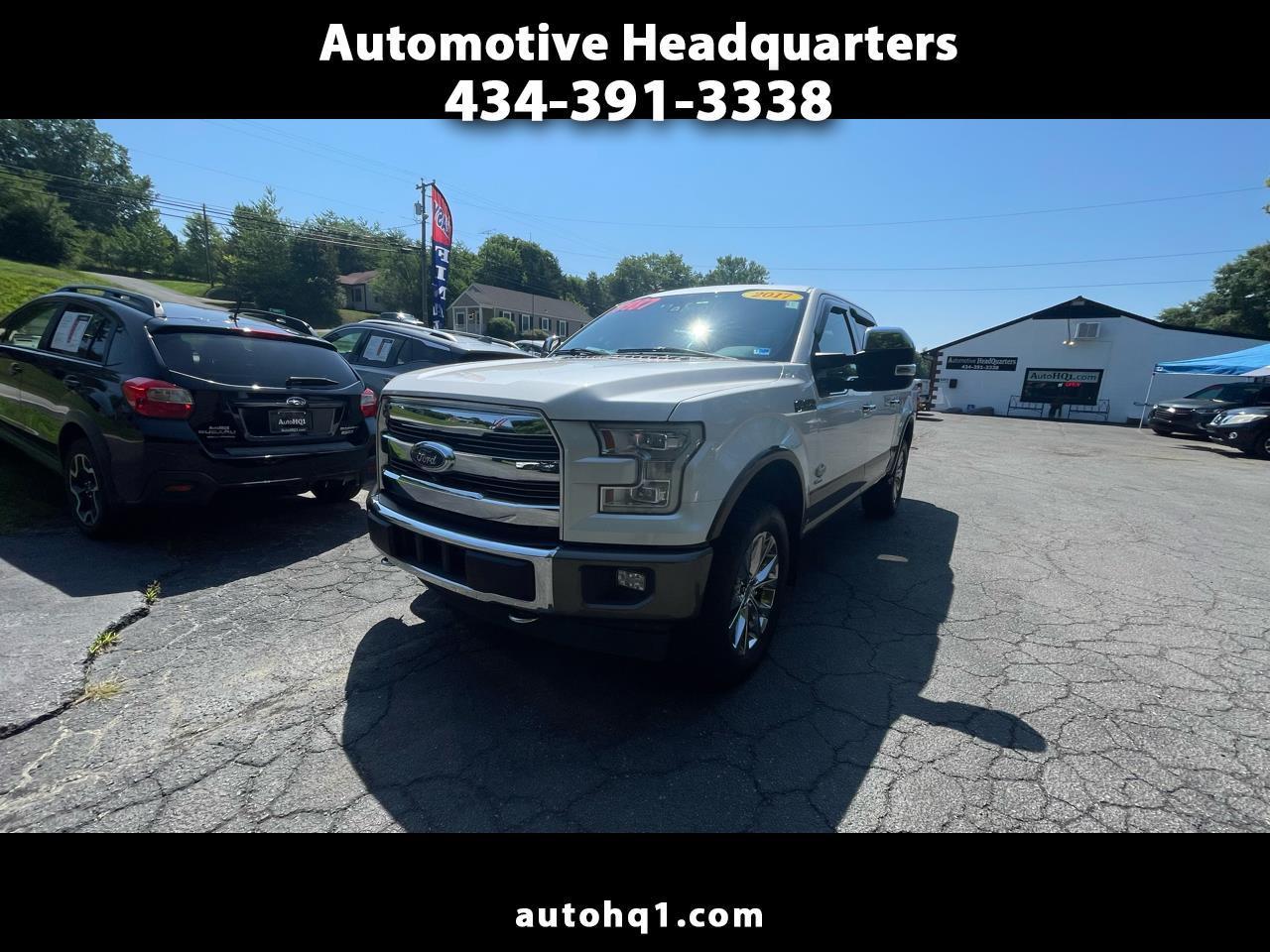 2017 Ford F-150 King Ranch SuperCrew 6.5-ft. 4WD