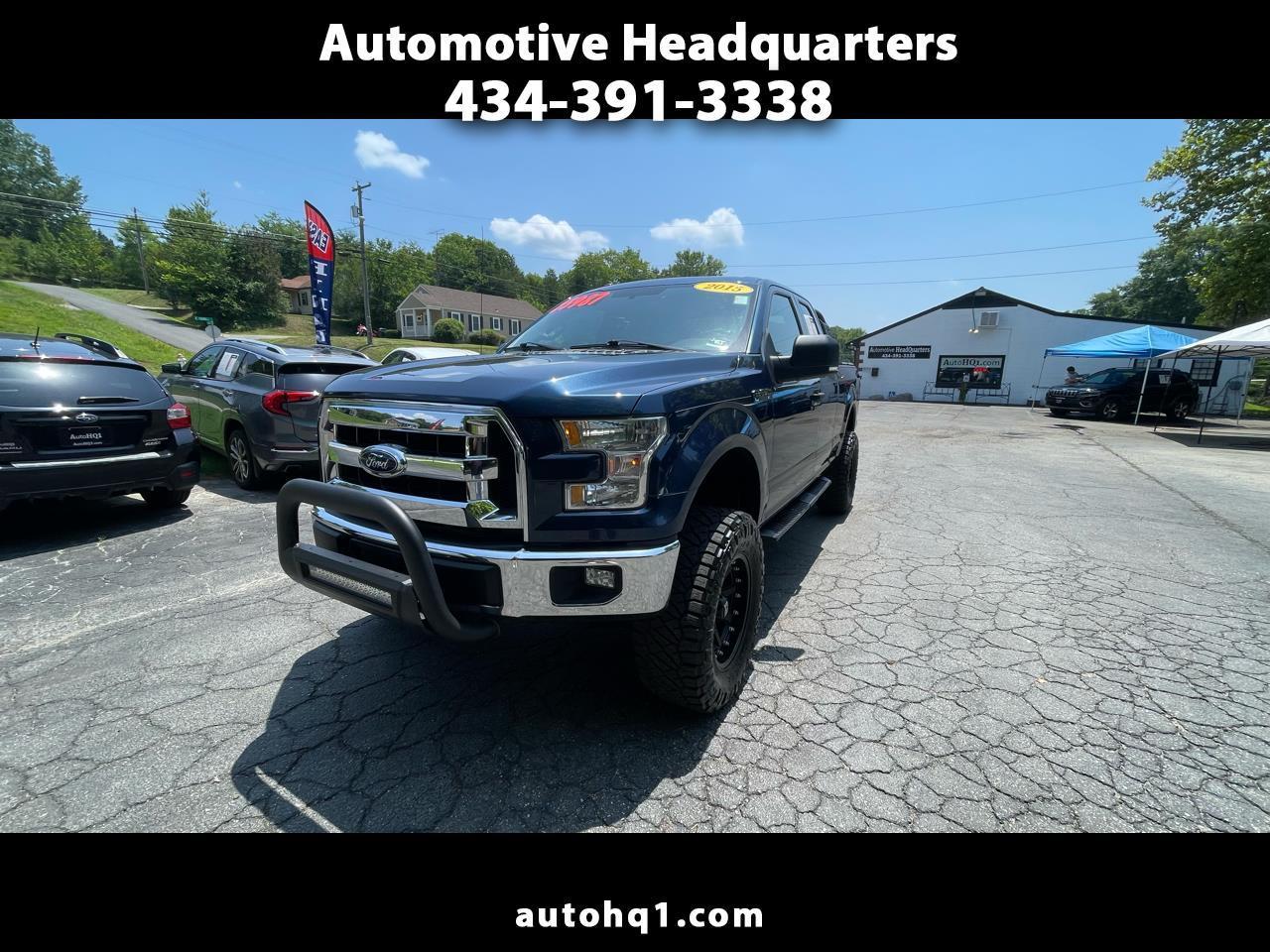 2015 Ford F-150 XLT SuperCab 8-ft. Bed 4WD