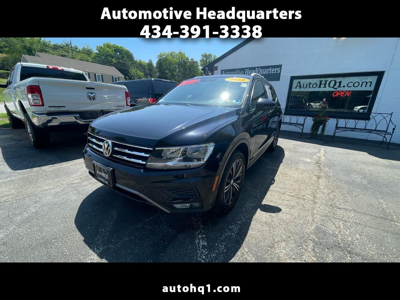 2018 Volkswagen Tiguan SEL 4Motion AWD