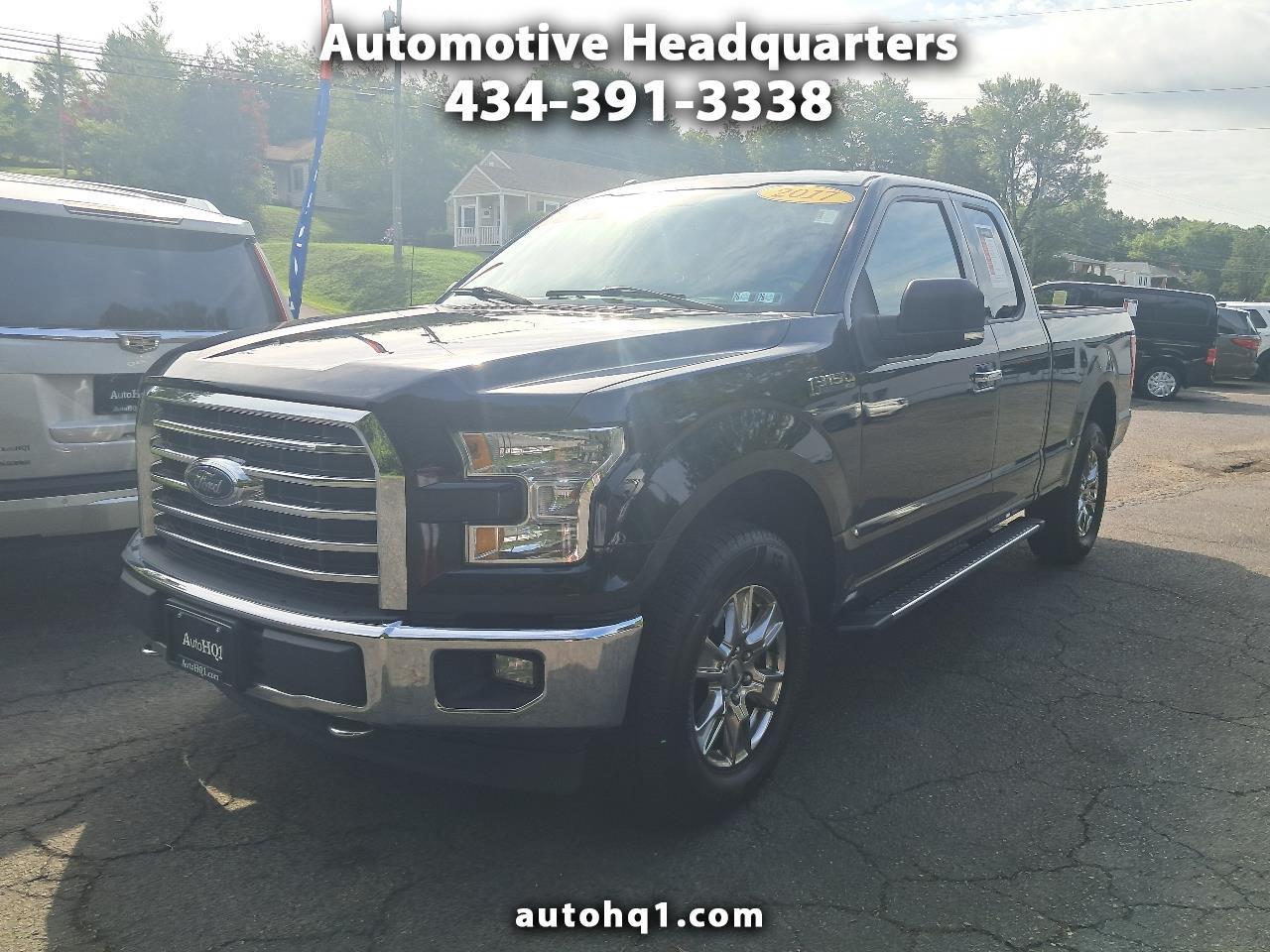 2017 Ford F-150 XLT SuperCab 8-ft. Bed 4WD