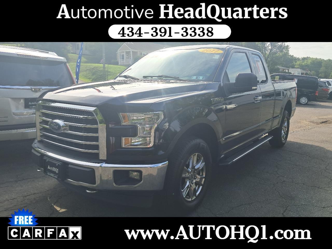 2017 Ford F-150 XLT SuperCab 8-ft. Bed 4WD
