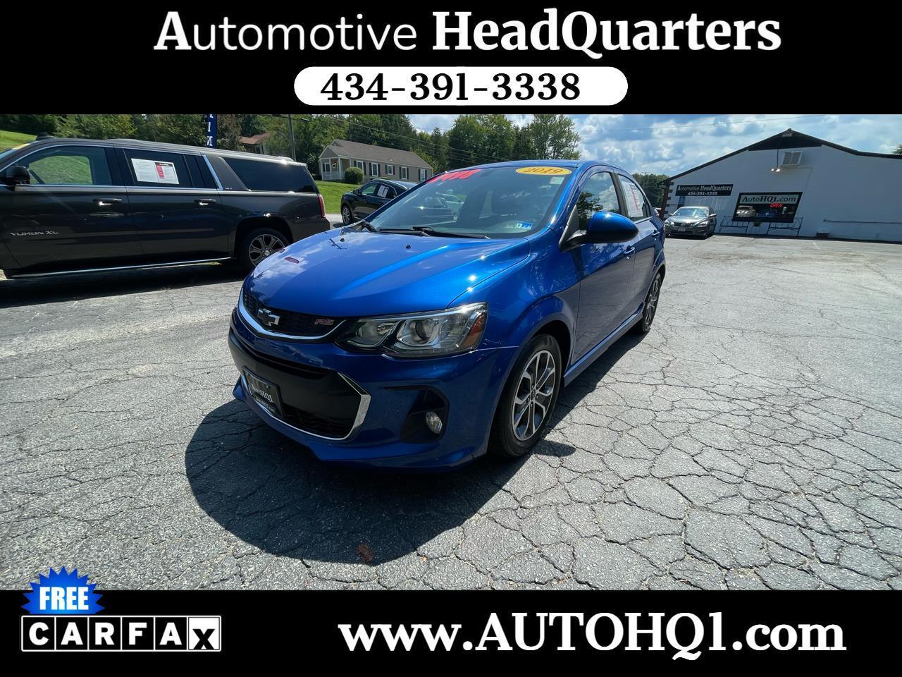 2019 Chevrolet Sonic LT Auto Sedan