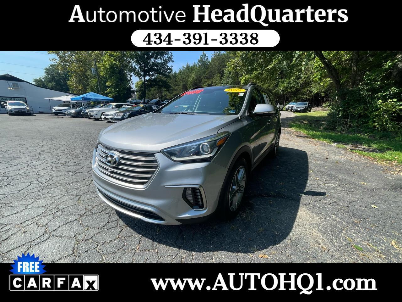 2017 Hyundai Santa Fe Ultimate AWD