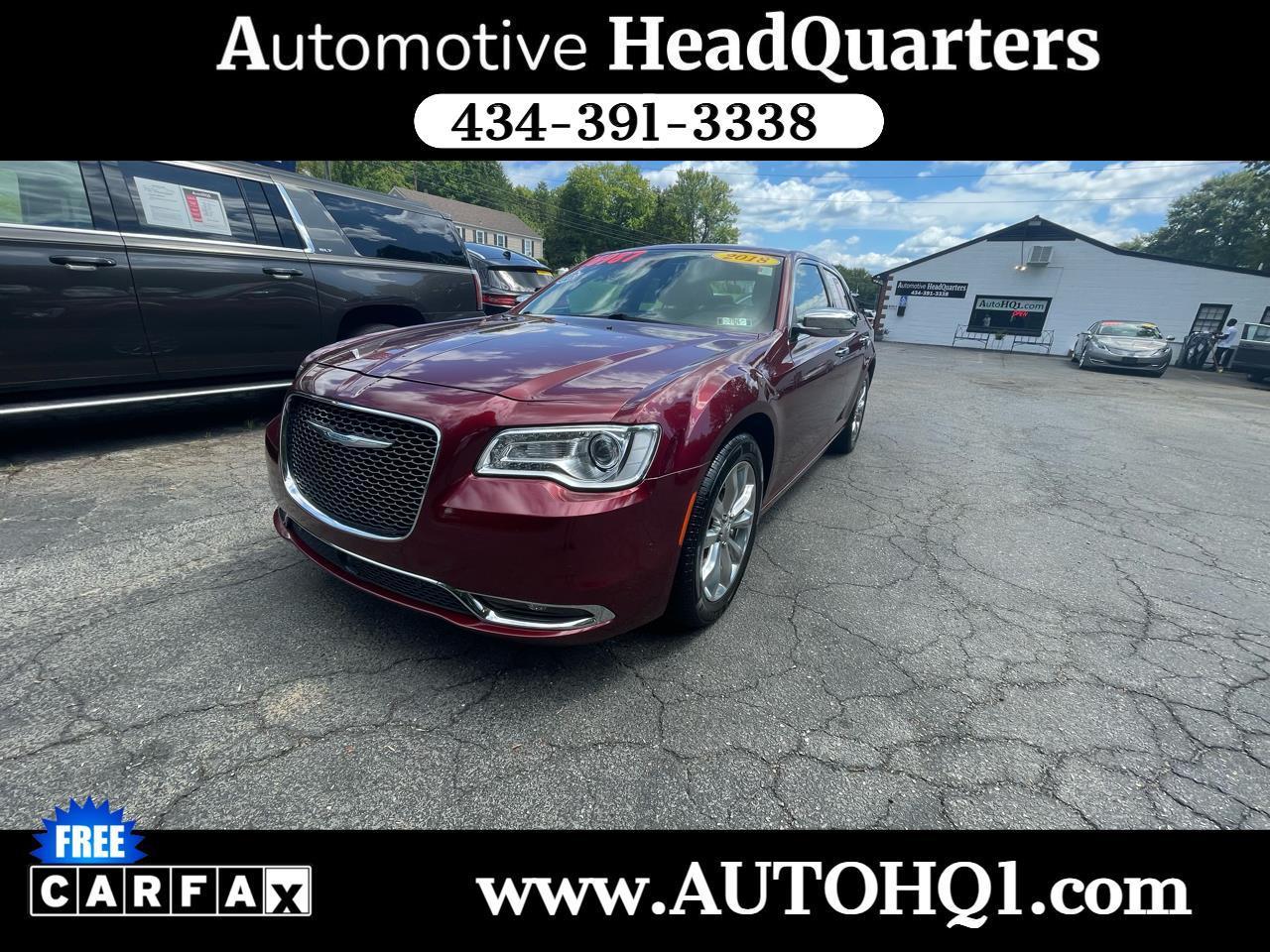Red 2018 Chrysler 300 Sedan All-Wheel Drive 8-Speed Automatic