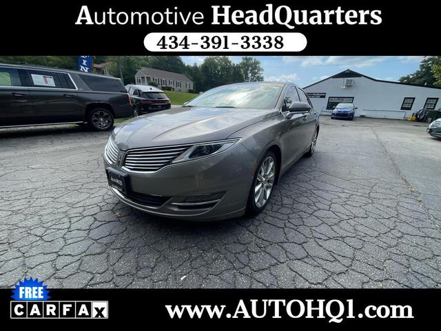 Gray 2016 Lincoln MKZ Sedan All-Wheel Drive 6-Speed Automatic