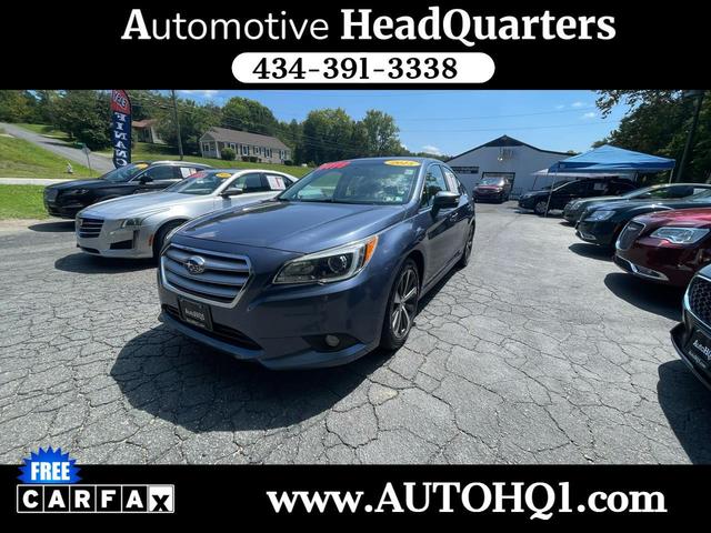 Blue 2015 Subaru Legacy Sedan All-Wheel Drive Continuously Variable Transmission