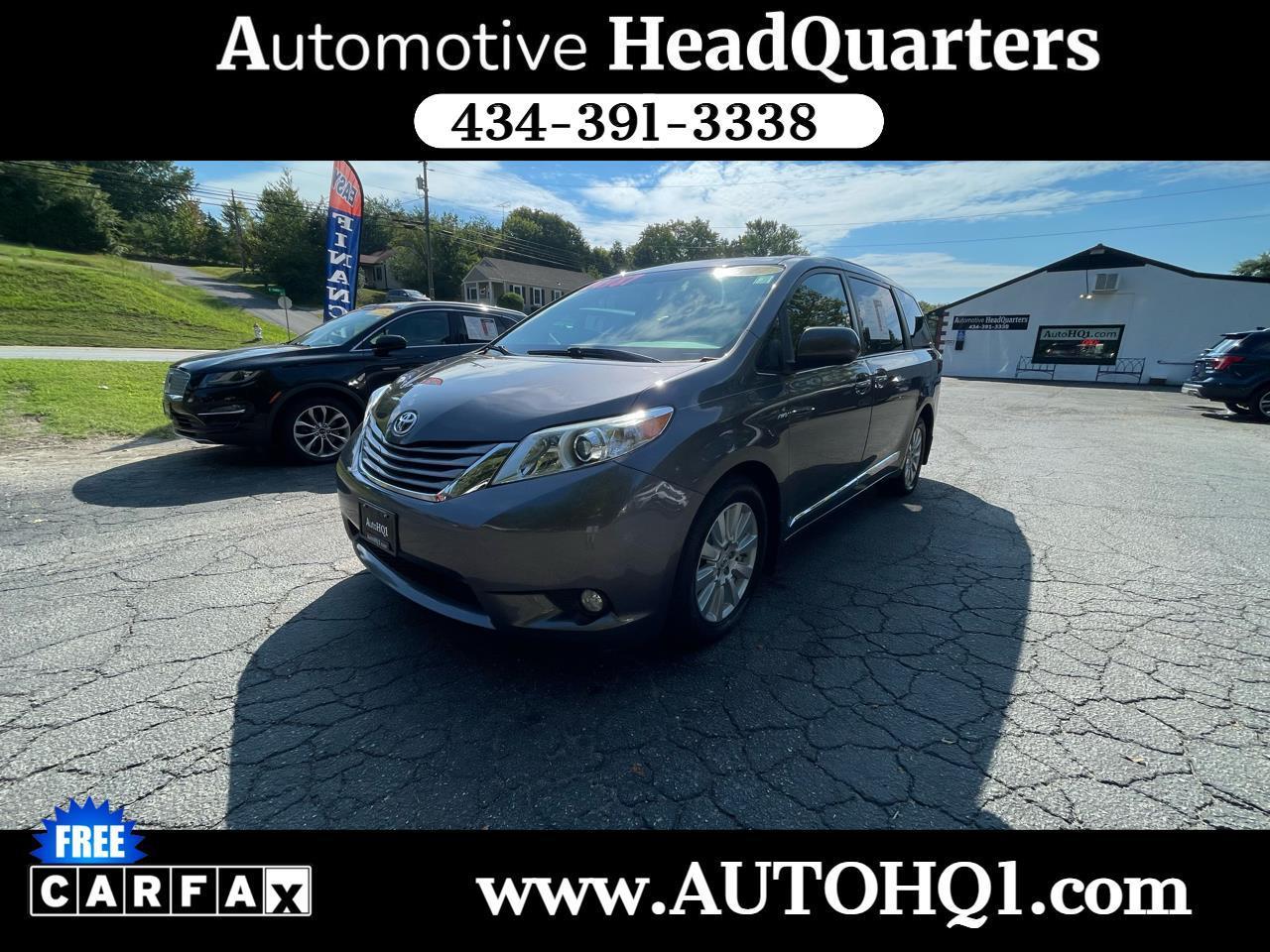 2017 Toyota Sienna XLE 7-Passenger AWD