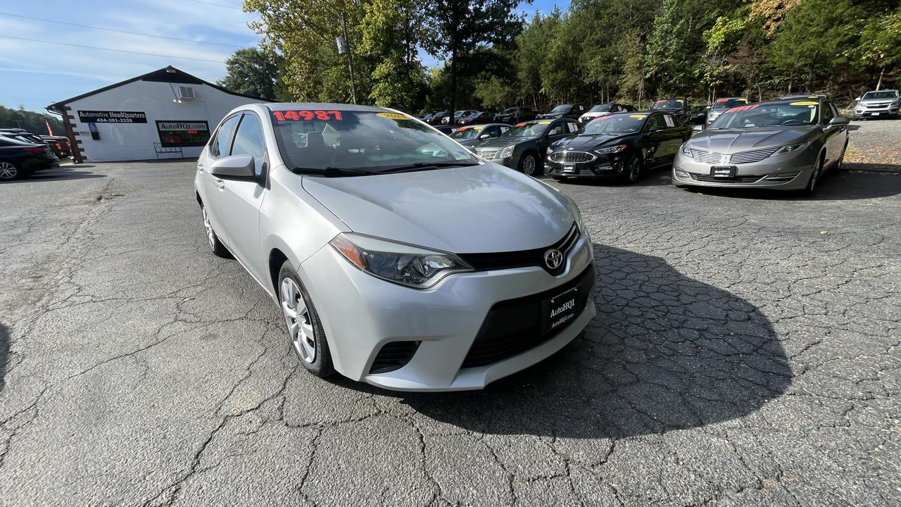 Toyota Corolla LE CVT 2014