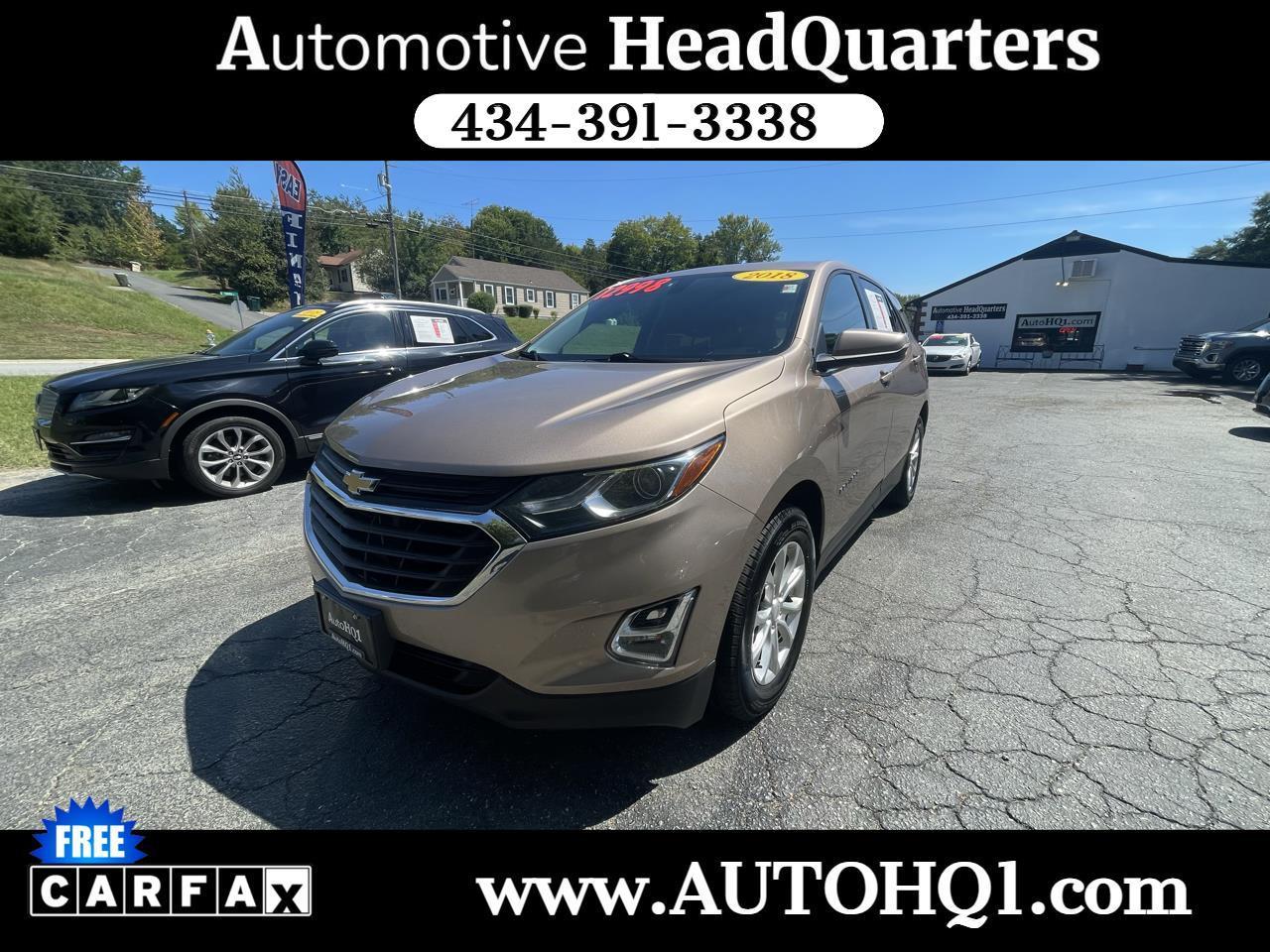 2018 Chevrolet Equinox LT 2WD